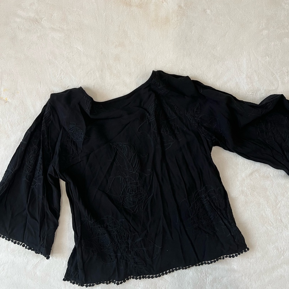 Black blouse